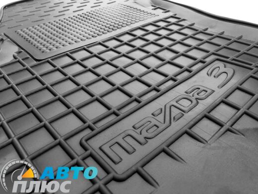 Водительский коврик в салон Mazda 3 2003-2009 (Avto-Gumm)