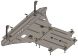 фото картинка Металлическая защита двигателя Audi A4 (B8) 2007-2011 ((V-1.8/V-2.0 TFSI) (Кolchuga) Standart &mdash; АвтоПлюс
