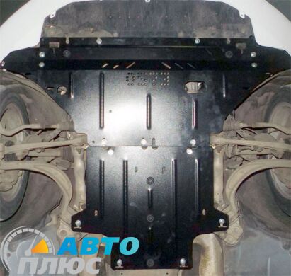 Металлическая защита двигателя Audi A4 (B8) 2007-2011 ((V-1.8/V-2.0 TFSI) (Кolchuga) Standart