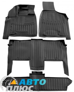 3D Коврики в салон автомобиля Chrysler Grand Voyager 5 08-16/Dodge Grand Caravan 5 08-16 (Stingray)