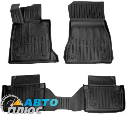 3D Килимки в салон автомобіля BMW i5 (G60e) 2024- (Stingray)