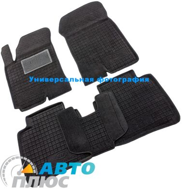 Гибридные коврики в салон Ford Fiesta 2002-2008 (AVTO-Gumm)