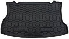 Автомобильный коврик в багажник Renault Clio 2 1998- Hatchback (Avto-Gumm)