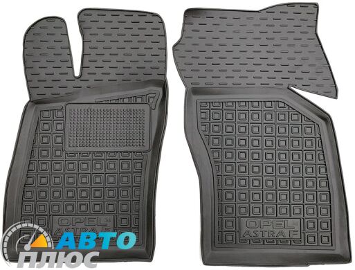 Передние коврики в автомобиль Opel Astra F 1991- (Avto-Gumm)