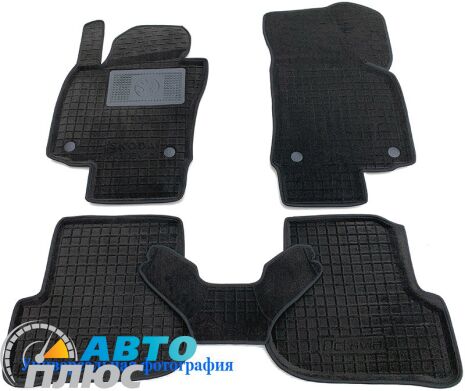 Гибридные коврики в салон Audi Q3 2020- (AVTO-Gumm)