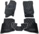 Композитные коврики в салон Skoda Fabia 2000-2007 (V) серые AVTO-Tex