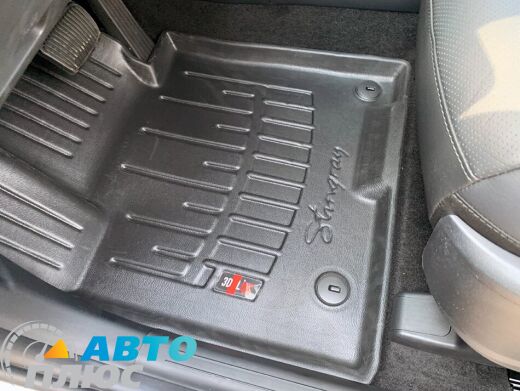 3D Килимки в салон автомобіля Hyundai Tucson 2021- Hybrid (Stingray)