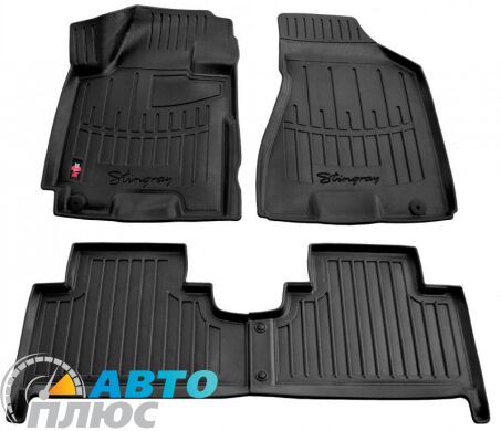 3D Килимки в салон автомобіля Kia Sportage 2 2004-2010 (Stingray)