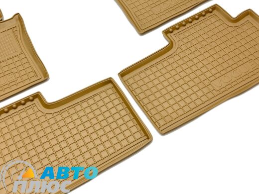 Автомобильные коврики в салон Range Rover 2002-2012 бежевые (AVTO-Gumm)