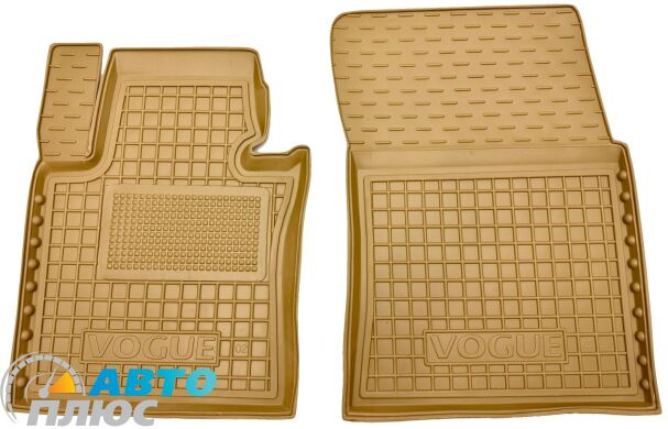 Автомобильные коврики в салон Range Rover 2002-2012 бежевые (AVTO-Gumm)