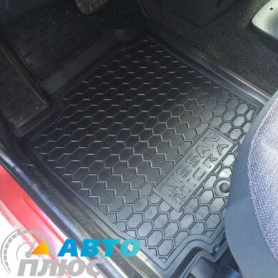 Автомобильные коврики в салон Nissan Micra (K12) 2002- (Avto-Gumm)