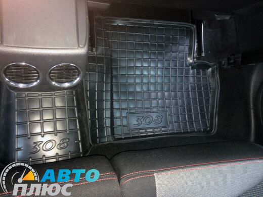 Автомобильные коврики в салон Peugeot 308 2008- (Avto-Gumm)
