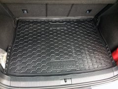 Автомобильный коврик в багажник Volkswagen Golf Sportsvan 2013- (AVTO-Gumm)