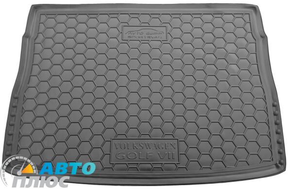 Автомобильный коврик в багажник Volkswagen Golf Sportsvan 2013- (AVTO-Gumm)