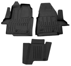 3D Коврики в салон автомобиля Ford Transit Custom 2012- передние (Stingray)
