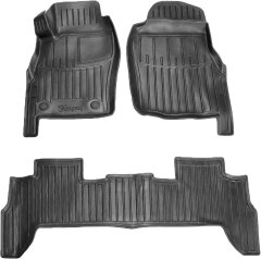 3D Килимки в салон автомобіля Nissan Patrol (Y61) 1997-2010 (Stingray)