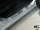 Накладки на пороги Honda Civic 4D Sedan 2006- (Premium)