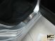 Накладки на пороги Honda Civic 4D Sedan 2006- (Premium)