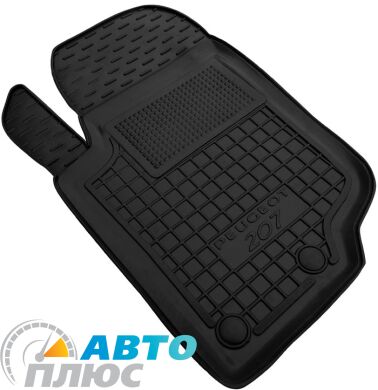 Водительский коврик в салон Peugeot 207 2006- (Avto-Gumm)