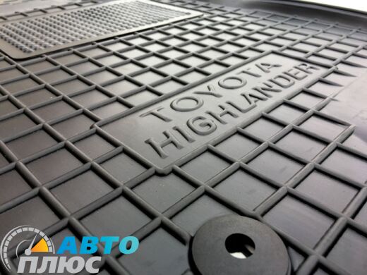 Водительский коврик в салон Toyota Highlander 2 2008- (Avto-Gumm)