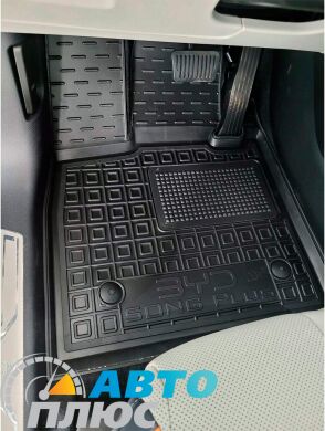 Водительский коврик в салон BYD Song Plus EV 2021- (AVTO-Gumm)