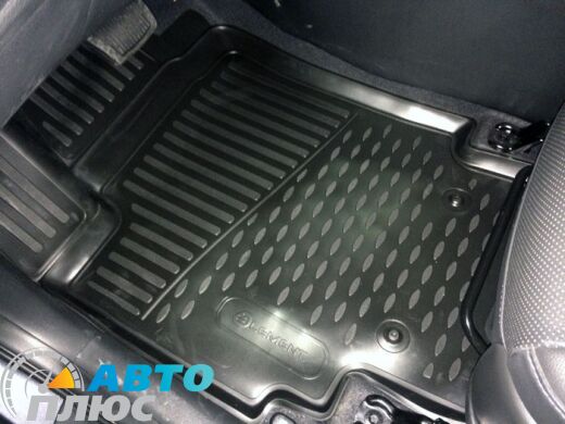 3D Коврики в салон автомобиля Hyundai Creta 2016- (Novline/Element)