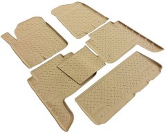 Автомобильные коврики в салон Hyundai Inster 2025- бежевые (AVTO-Gumm)