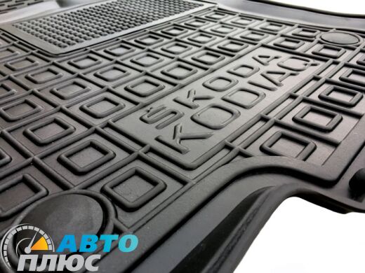 Водительский коврик в салон Skoda Kodiaq 2017- (Avto-Gumm)