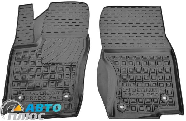 Передние коврики в автомобиль Toyota Land Cruiser Prado (j250) 2024- (AVTO-Gumm)