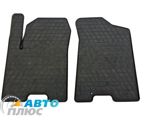 Передние резиновые коврики Nissan Patrol (Y62) 10-/Infiniti QX56/QX80 2010- (Stingray)