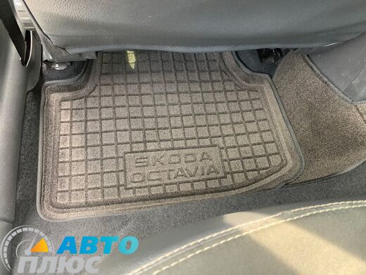Гибридные коврики в салон Skoda Octavia A7 2013- (Avto-Gumm)