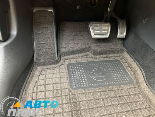 Гибридные коврики в салон Skoda Octavia A7 2013- (Avto-Gumm)