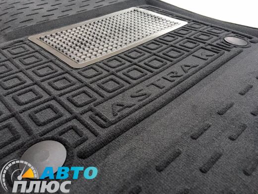 Гибридные коврики в салон Opel Astra K 2016- (Avto-Gumm)