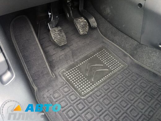 Гибридные коврики в салон Citroen C3 2017- (Avto-Gumm)