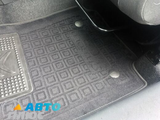 Гибридные коврики в салон Citroen C3 2017- (Avto-Gumm)
