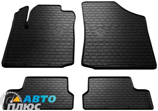 Резиновые коврики в салон Citroen C3 2002-2009 (Stingray)