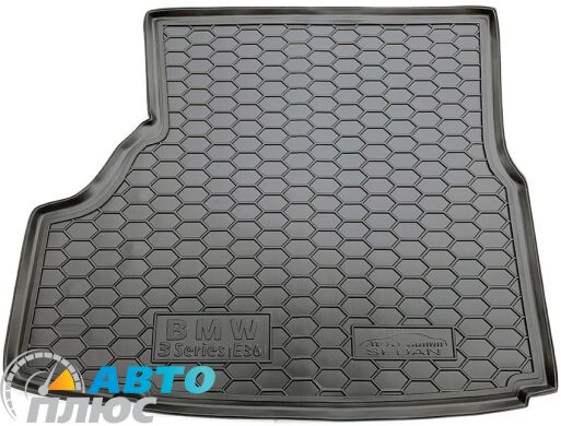 Автомобильный коврик в багажник BMW 3 (e36) 1990- Sedan (Avto-Gumm)