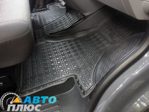 Автомобильные коврики в салон Volkswagen T5 Transporter 2003- (1+2) (Avto-Gumm)