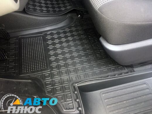 Автомобильные коврики в салон Volkswagen T5 Transporter 2003- (1+2) (Avto-Gumm)