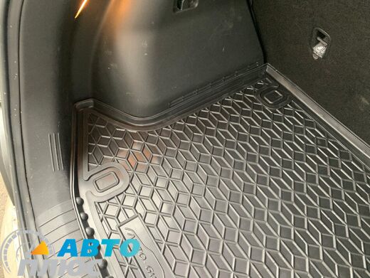 Автомобильный коврик в багажник Hyundai Kona 2018- Electric (Avto-Gumm)