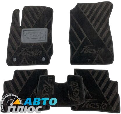 Композитные коврики в салон Ford Fiesta 2008- (X) AVTO-Tex