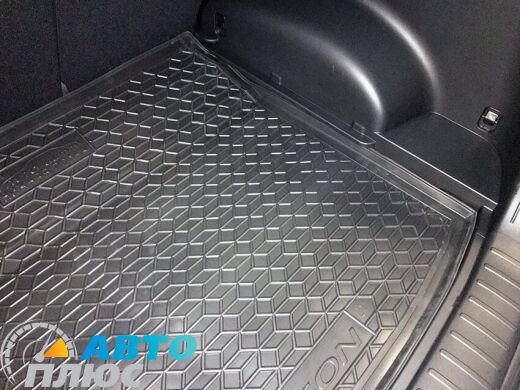Автомобильный коврик в багажник Hyundai Tucson 2021- нижняя полка (AVTO-Gumm)