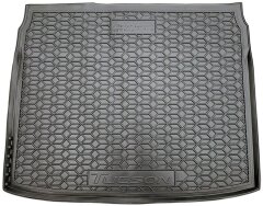 Автомобильный коврик в багажник Hyundai Tucson 2021- нижняя полка (AVTO-Gumm)