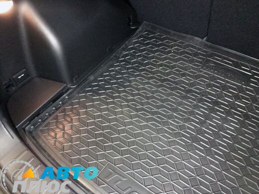 Автомобильный коврик в багажник Hyundai Tucson 2021- нижняя полка (AVTO-Gumm)