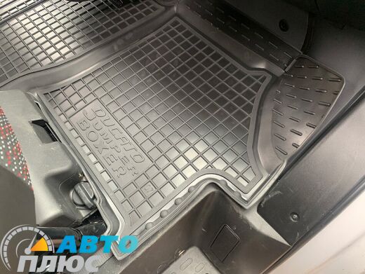 Автомобильные коврики в салон Fiat Ducato 21-/Citroen Jumper 21-/ Peugeot Boxer 21- с органайзером (AVTO-Gumm)