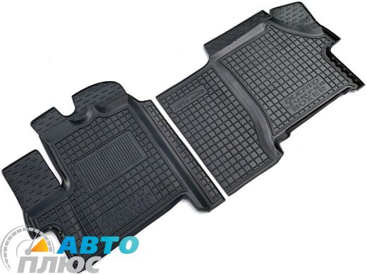 Автомобильные коврики в салон Fiat Ducato 21-/Citroen Jumper 21-/ Peugeot Boxer 21- с органайзером (AVTO-Gumm)