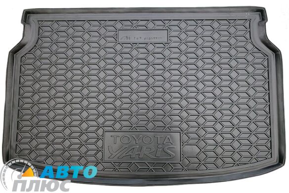 Автомобильный коврик в багажник Toyota Yaris 2021- (AVTO-Gumm)