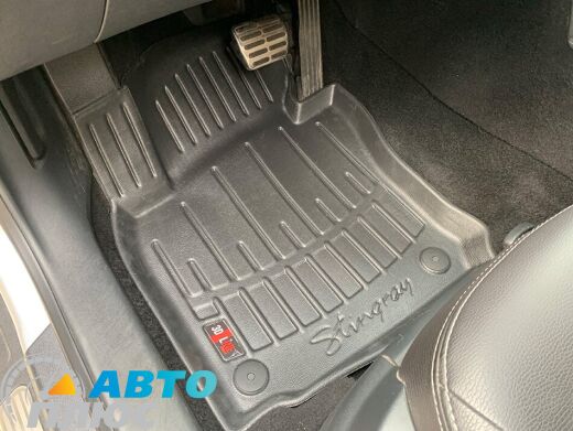 3D Коврики в салон автомобиля Skoda Octavia A5 04-/Golf 5/6/Jetta 05- (Stingray)