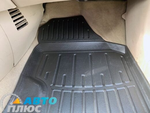 3D Килимки в салон автомобіля Hyundai Accent 06-/Kia Rio 05- (Stingray)