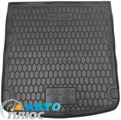 Автомобильный коврик в багажник Audi A5 (B8) Sportback 2009- (Avto-Gumm)